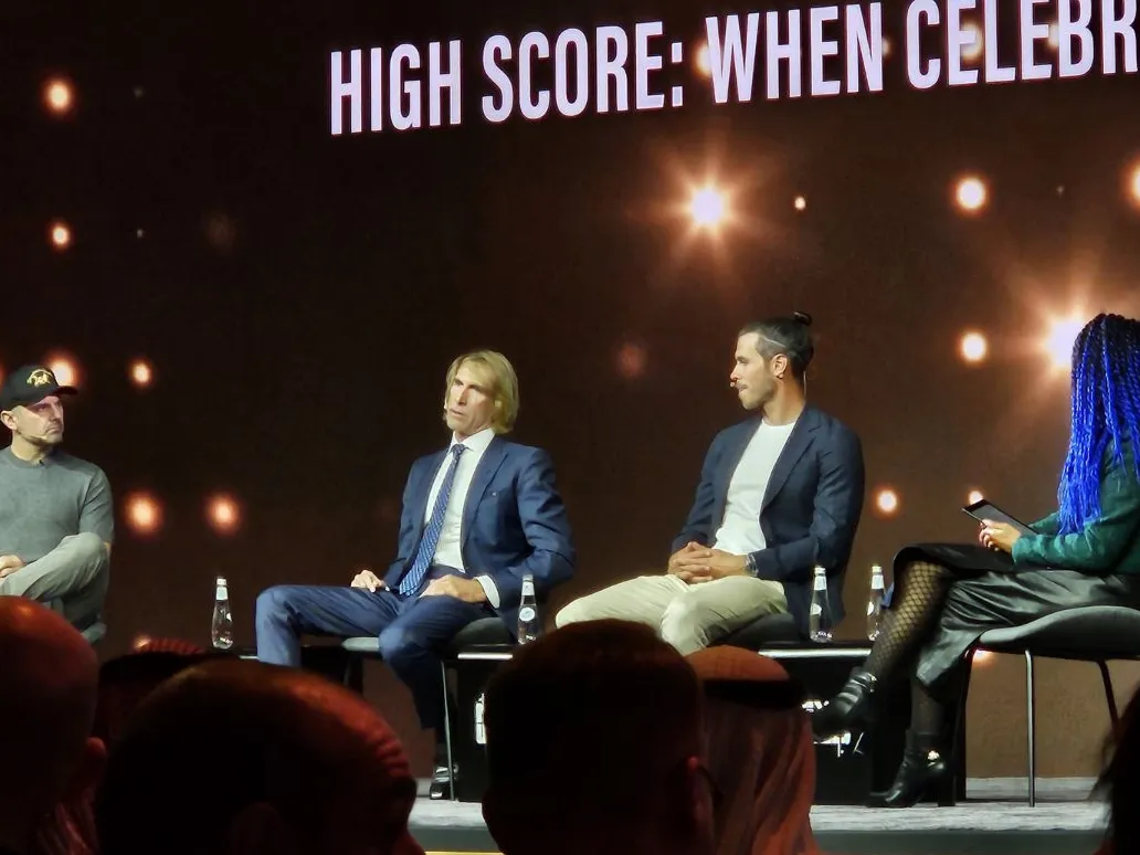 Panel featuring Gareth Bale